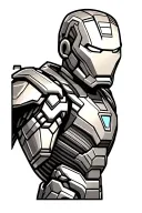ironman legos tattoo design idea
