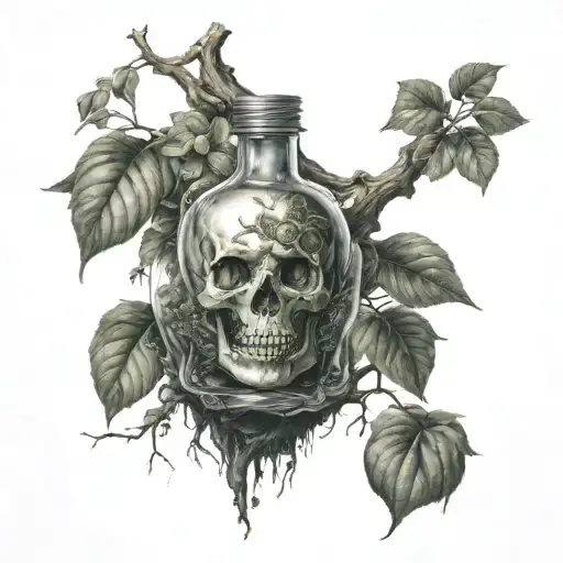 Poison Tree tattoo design idea