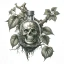 Poison Tree tattoo design idea