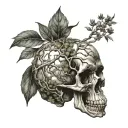 Poison Tree tattoo design idea