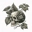 Poison Tree tattoo design idea