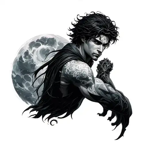 Percy Jackson series inspired tattoo tattoo design idea