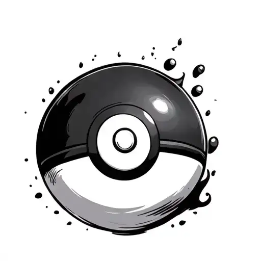 Pokeball tattoo design idea