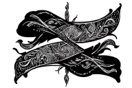 arm band tattoo design idea