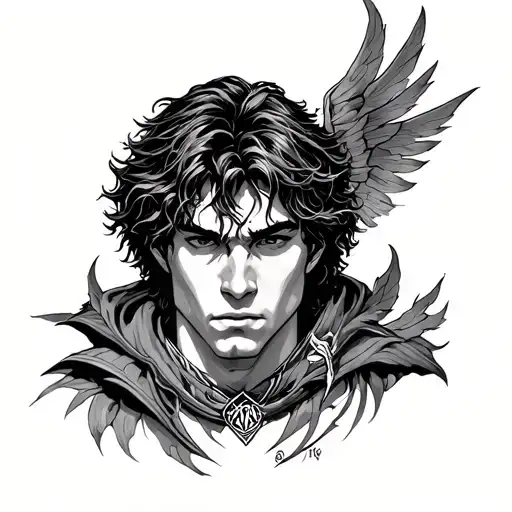 Percy Jackson tattoo design idea