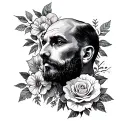 Memorial Brother tattoo design idea