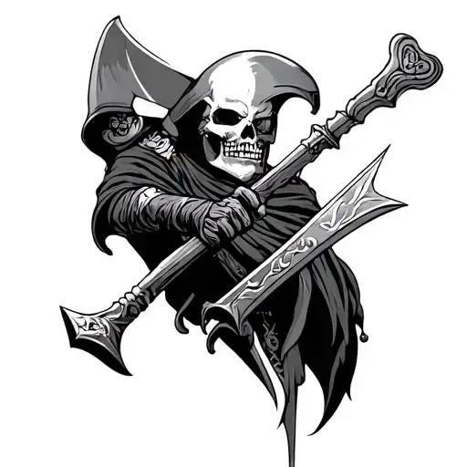 Executioner tattoo design idea