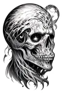 Quasar tattoo design idea