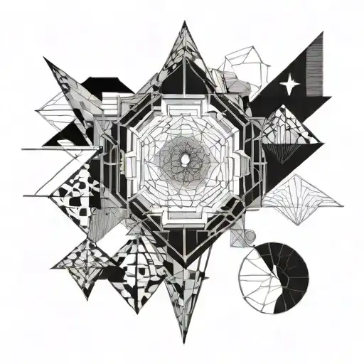 library of Babel Borges tattoo design idea