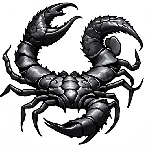 Scorpio Pisces tattoo design idea