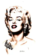 Marilyn Monroe tattoo design idea