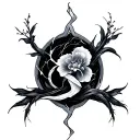 Kintsugi tattoo design idea