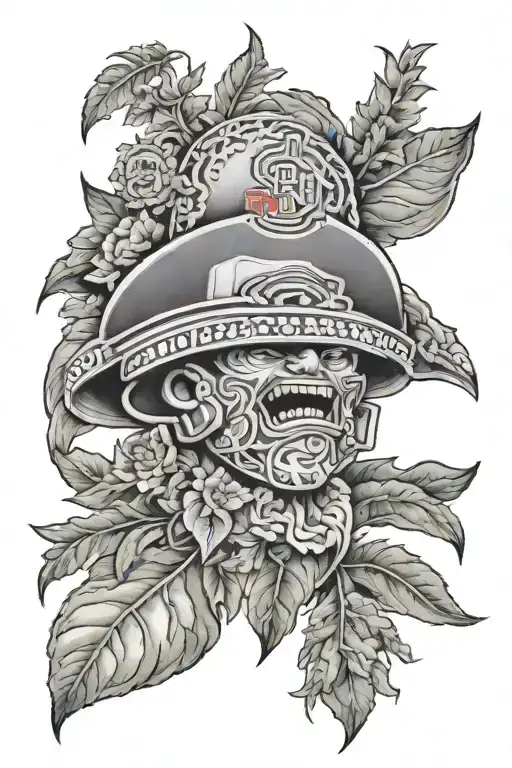 ohio state buckeyes tattoo design idea