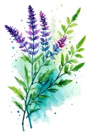 Scottish Heather tattoo design idea