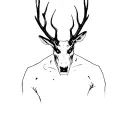 Hannibal lecter wendigo tattoo design idea