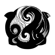 blackwork bold abstract bodysuit intertwined ornamental flourishes high-contrast  intricate aesthetic board raw strokes tattoo design idea