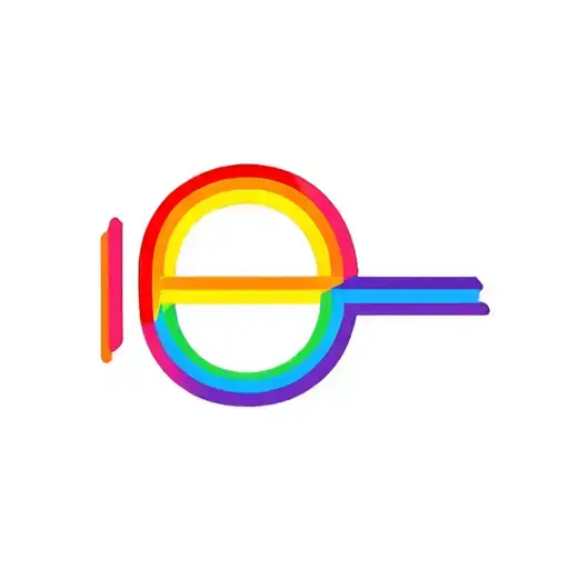 rainbow color in an equal sign tattoo tattoo design idea