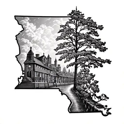 Massachusetts tattoo design idea