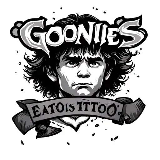Goonies tattoo design idea