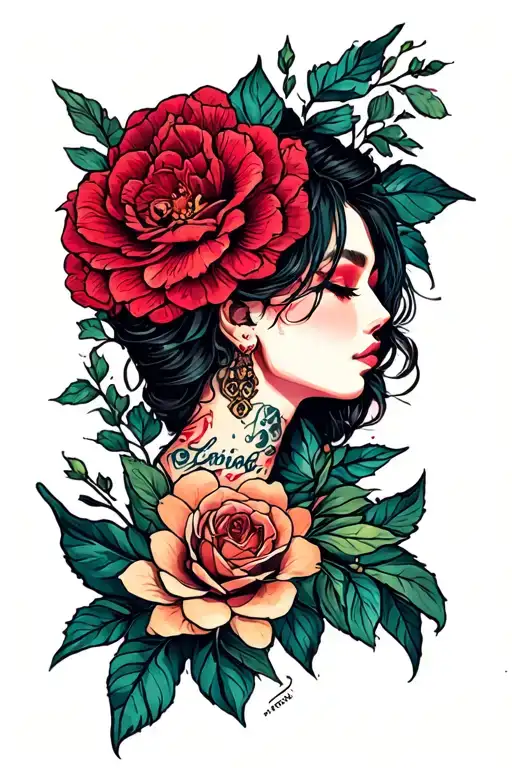 moment die memento live tattoo design idea