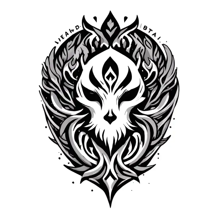 nordic  tattoo design idea
