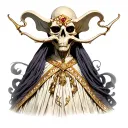 Ainz Ooal Gown tattoo design idea