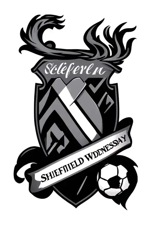 sheffield wednesday badge tattoo design idea