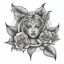 Empath tattoo design idea