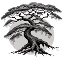 Willow tree tattoo design idea