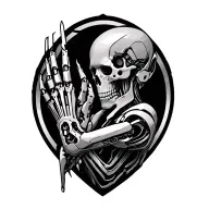bionic arm shoulder tattoo tattoo design idea