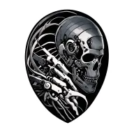 bionic arm shoulder tattoo tattoo design idea