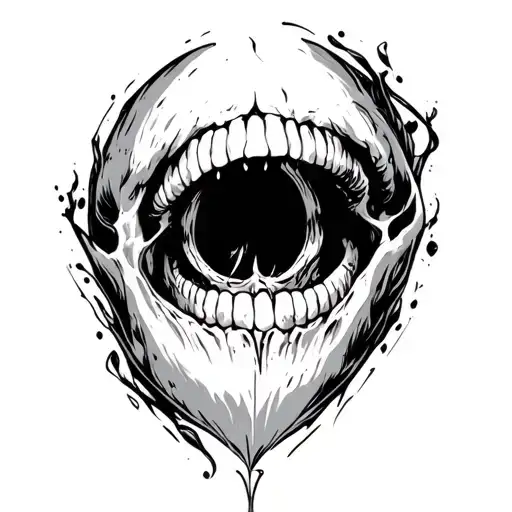 Asshole tattoo design idea