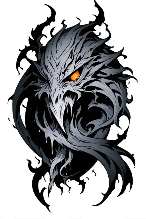 Morphling dota 2 blade of tears tattoo design idea