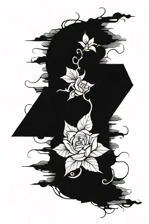 everything happens for a reason tattoo design idea