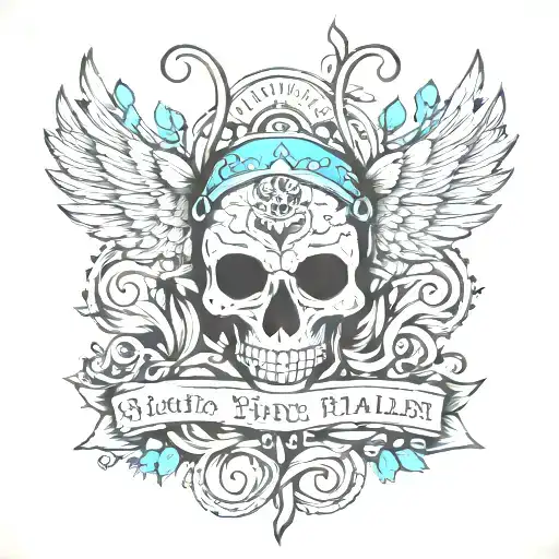 biblical proverb quote on thigh tattoo tattoo design idea