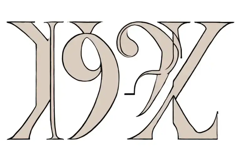 Roman Underline 22+ 1992 Roman Numerals Tattoo Ideas in 2026 - BlackInk AI