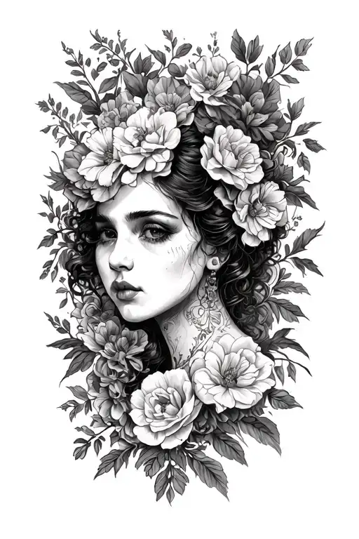 based on the short story the yellow wallpaper tattoo design idea