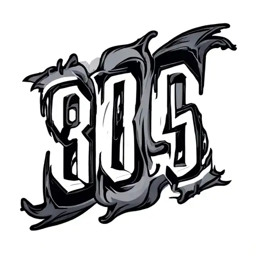 Area Code tattoo design idea