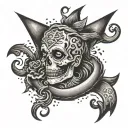 arcane jinx tattoo design idea