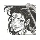 Elaine tattoo design idea