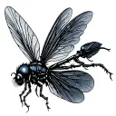 firefly tattoo design idea