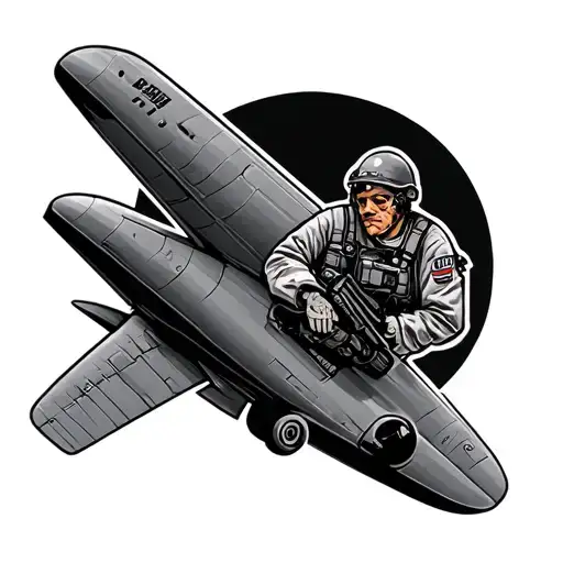 Aircraft Mechanic tattoo design idea