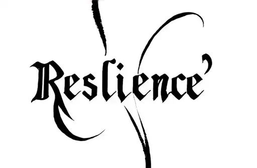 "Resilience" tattoo design idea