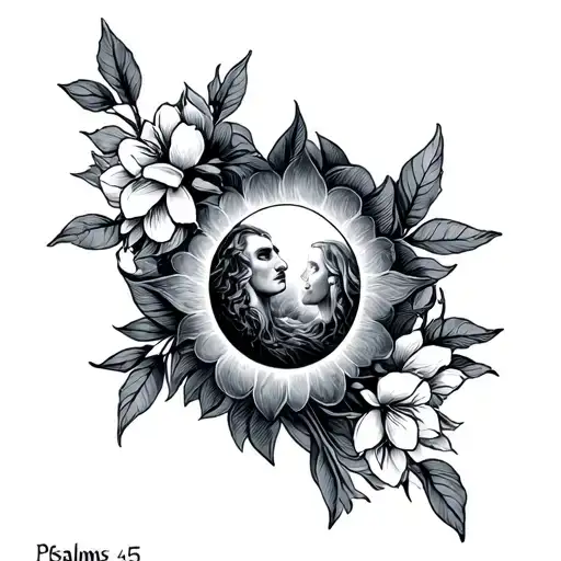 Psalms 46 5 tattoo design idea