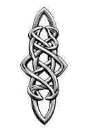 Celtic Knot Ring tattoo design idea