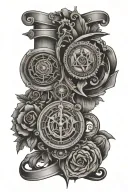 Mark 8:36 tattoo design idea