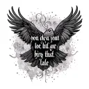 bible scripture tattoo design idea