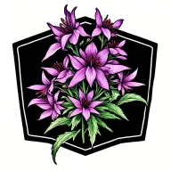 Fireweed tattoo design idea