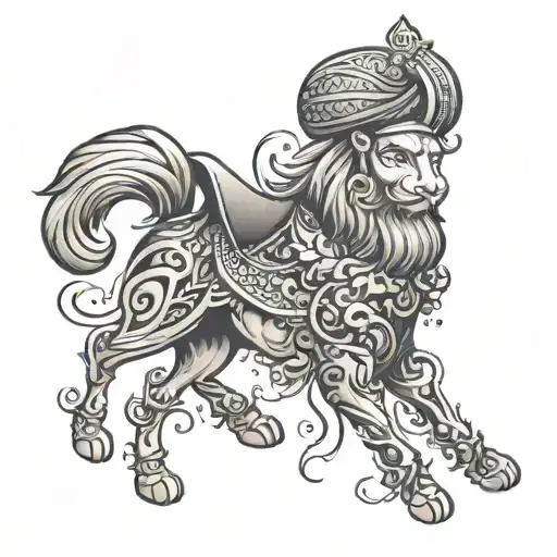 sikh related tattoo design idea