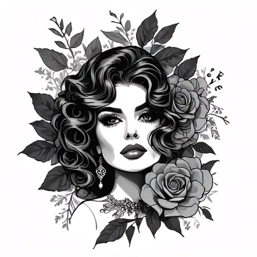 Hotwife tattoo design idea